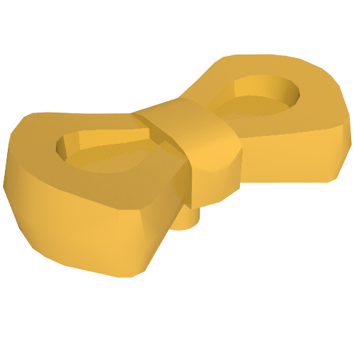 Lego Headwear Accessory Bow (Animal Grooming Kit) / Pearl Gold