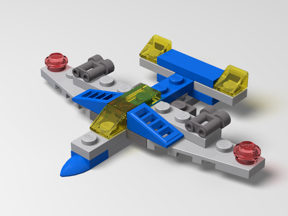 Lego Benny's B52-B plane