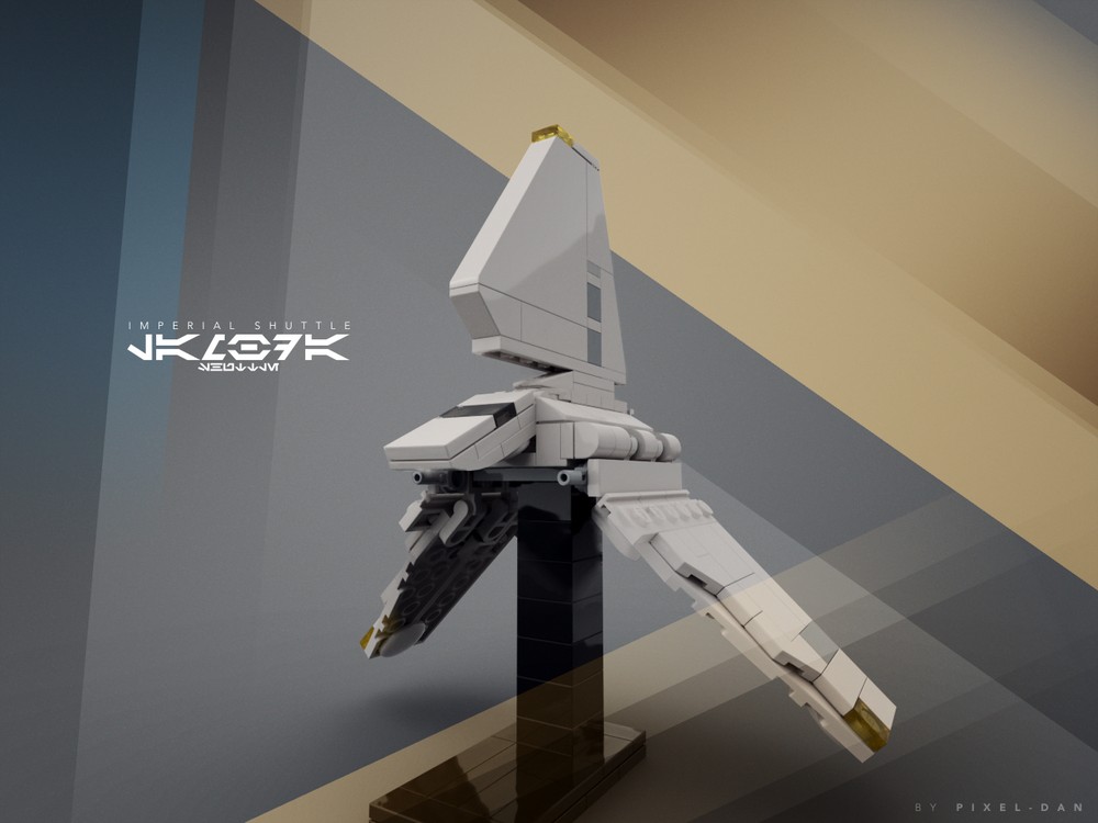 Lego Lambda Class T-4a Imperial Shuttle UCS Mini Scale 1:250