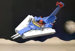 Patrol cruiser starship - Classic space