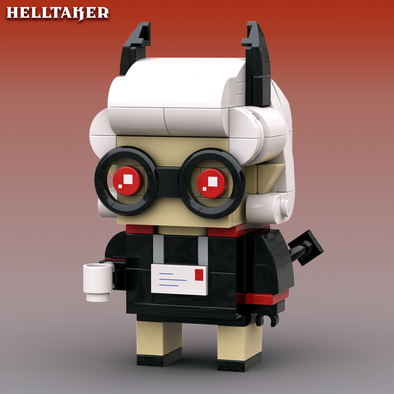 Lego Helltaker Brickheadz | Pandemonica