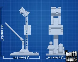 Delta-7 Aethersprite-class Light Interceptor Display Stand (V1)