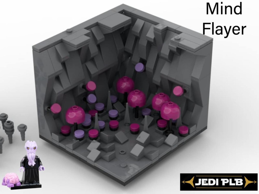 Lego Dungeons And Dragons Mind Flayer Display
