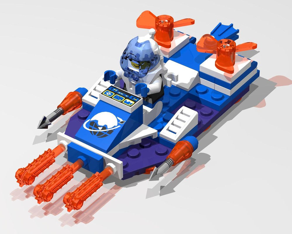 Lego Aqua Tunnelator (Ice Planet Aquafied)