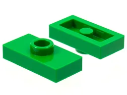 Plate Special 1 x 2 with 1 Stud without Groove (Jumper)