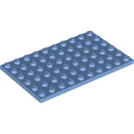 Plate 6 x 10 / Medium Blue
