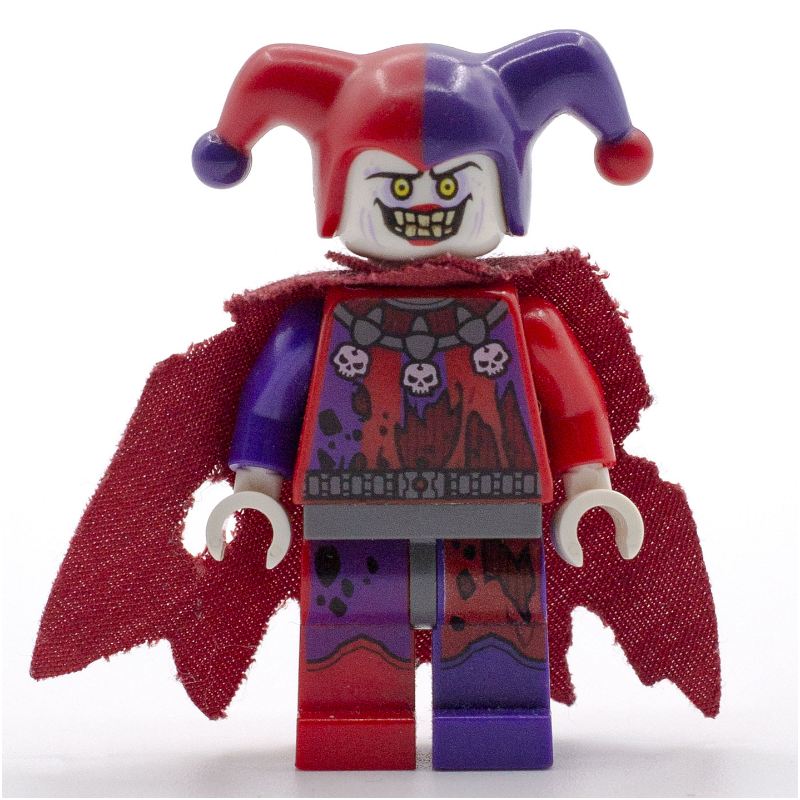 Lego Jestro with Red and Dark Purple Outfit