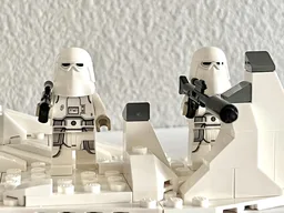 Snow trooper Battle Pack Hoth Display