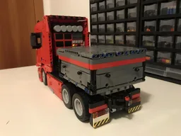 Ballast bed with spitz roof