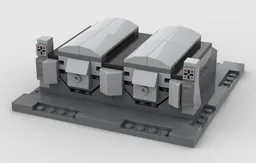 Cargo Crates with Docking Station