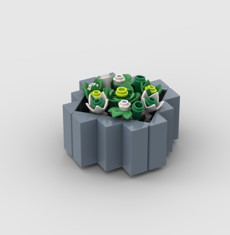 Lego Potted Succulents