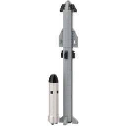 1:320 Scale SpaceX Starships and Super Heavy