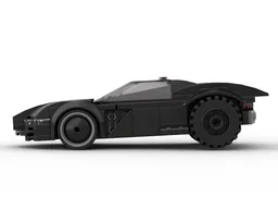 Minifigure Scale Batmobile