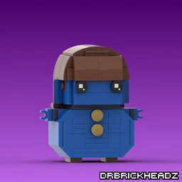 Blueberry Violet Beauregarde (Willy Wonka & The Chocolate Factory) Brickheadz