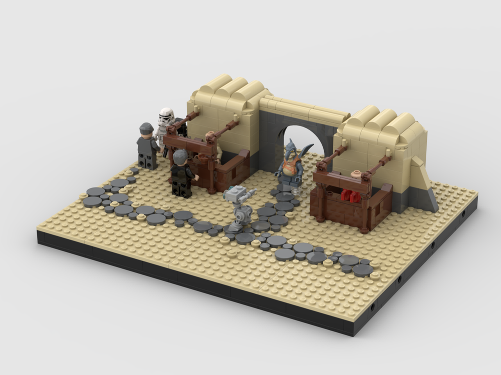 Lego Tatooine Street