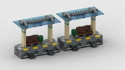 Additional Plattforms for Modular Train Station