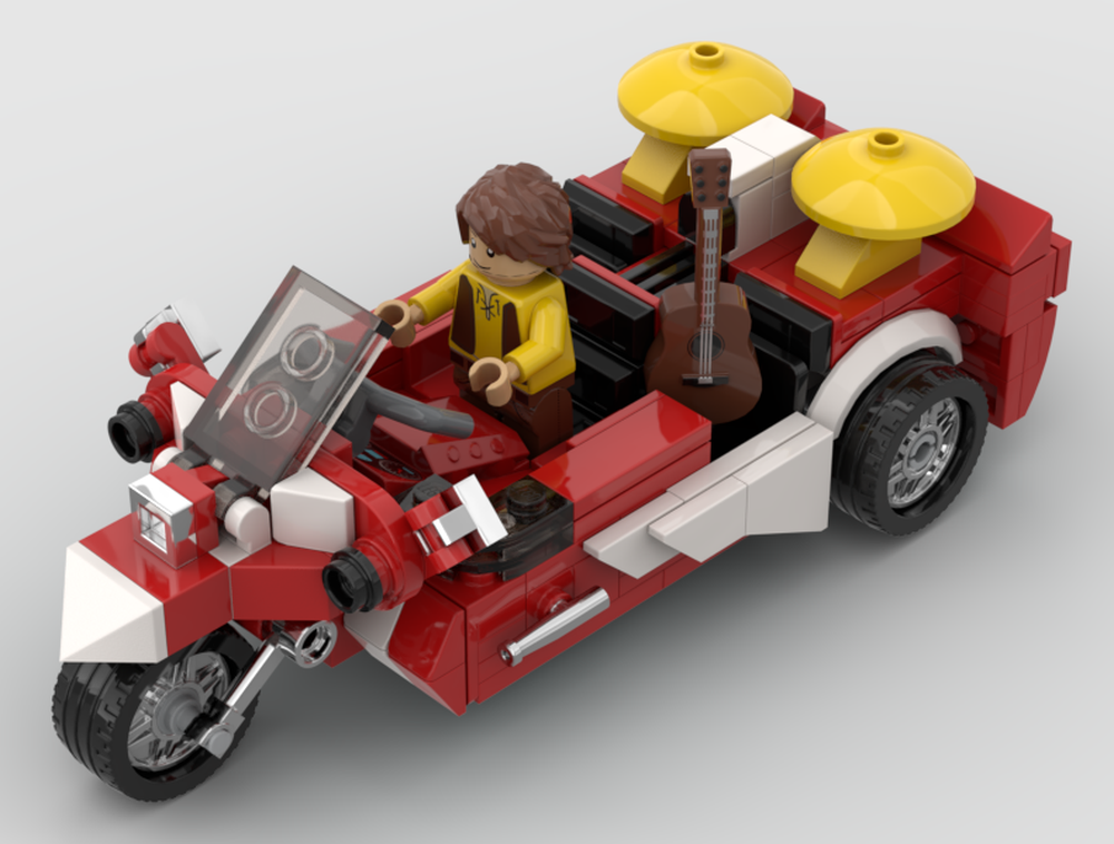 Lego MOC "BUGGY BIKE DUKE FLEED" (GRENDIZER) Version 1.5