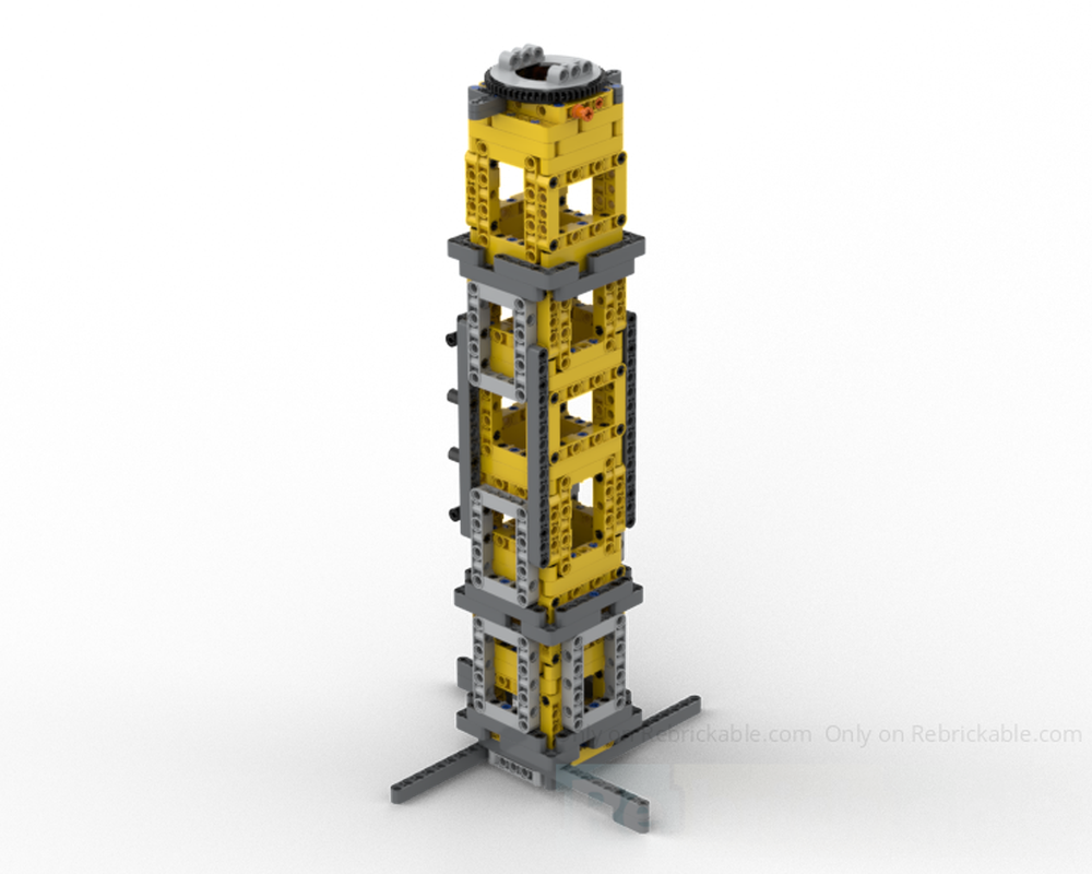 Lego Concept: Self Climbing Tower Crane