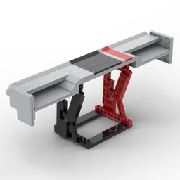 MOC - Dodge Viper ACR Extreme Rear Wing (Center Band & Driver Stripe Version)