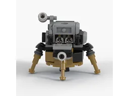 Lunar Module with Opening Hatch