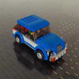 60117 SUV & trailer