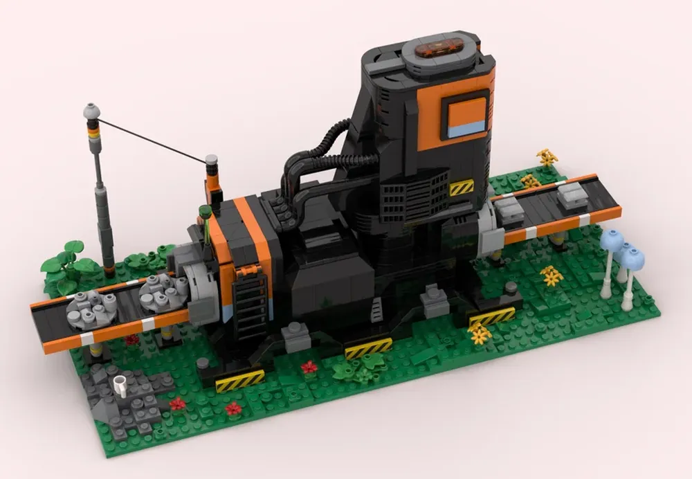 Lego Satisfactory Smelter