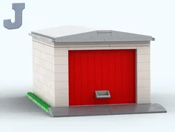 Basic Single Car Garage