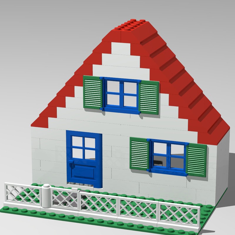 Lego Retro house