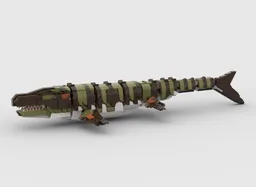 76974 Mosasaurus Mods Part 3 - Neck