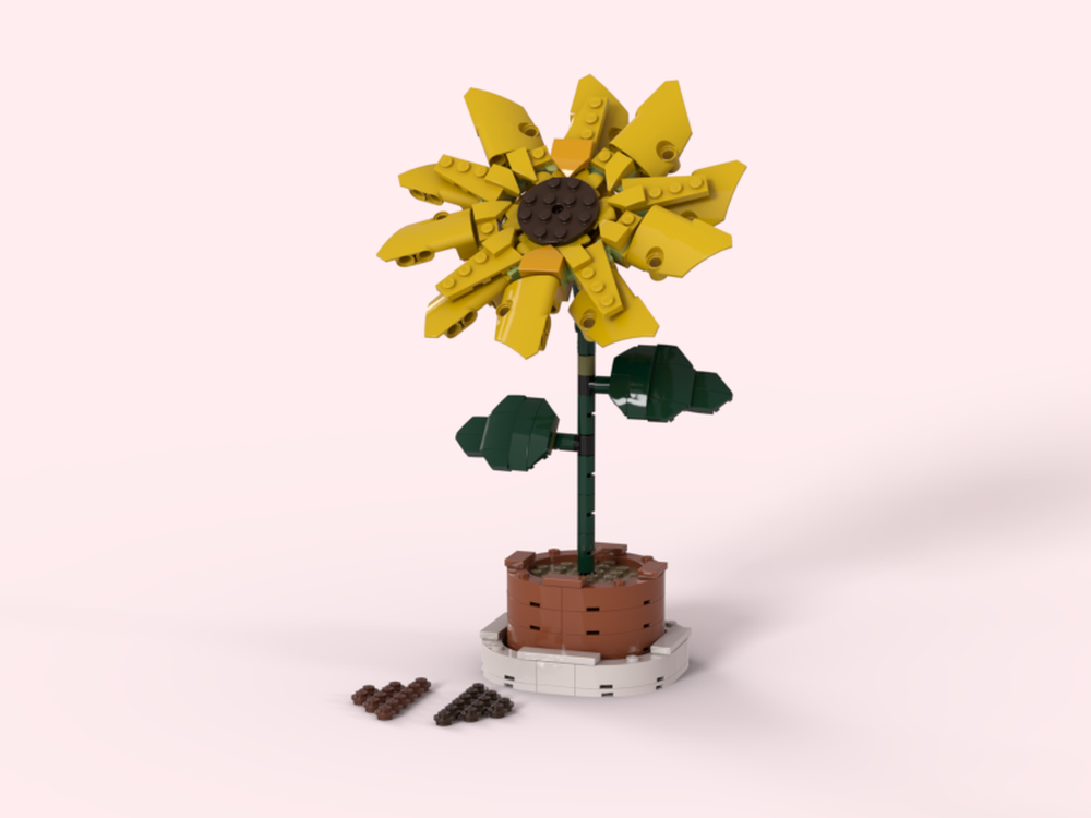 Lego Sunflower