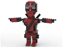 Dead-pool Lego Figure