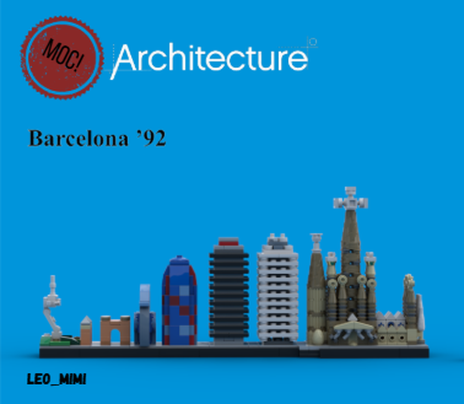 Lego Barcelona Lego Architecture