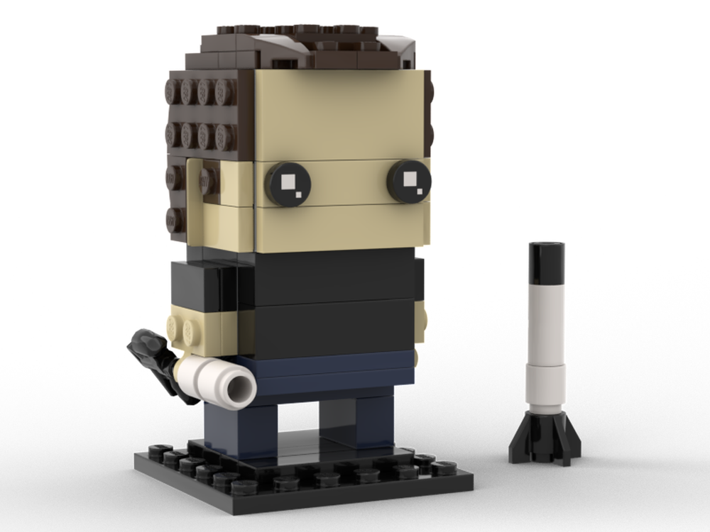 Lego Elon Musk Brickhead