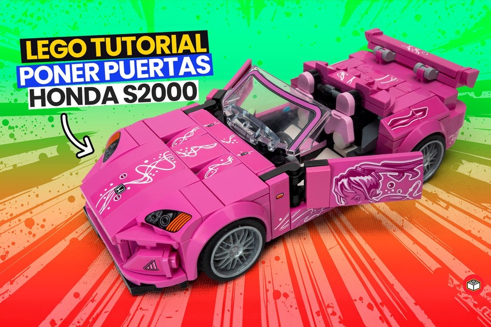 Lego Add Doors 🔥 EASY Modification for LEGO HONDA S2000