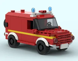 Feuerwehr Bundeswehr Wolf MERCEDES Fire Car German Army