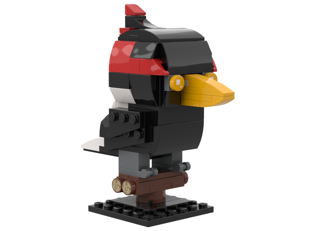 Lego Ivory Billed Woodpecker: Birdheadz