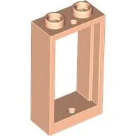 Window 1 x 2 x 3 Flat Front / Light Nougat