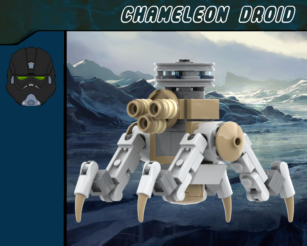 Lego Chameleon Droid (Animated-Style)