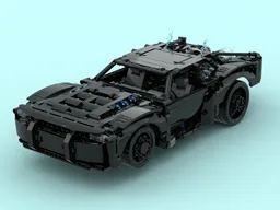 42127 RC RWD Batmobile powered
