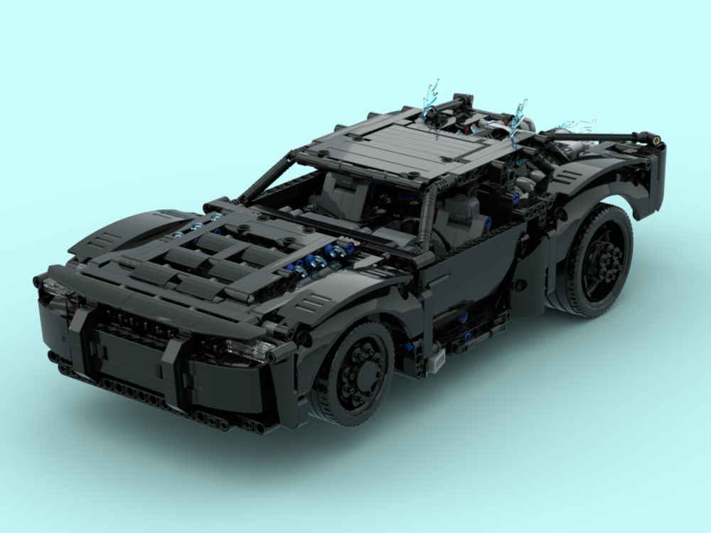 Lego 42127 RC RWD Batmobile powered