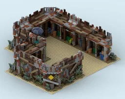 Fallout Modular Wasteland Camp - Barricades V1