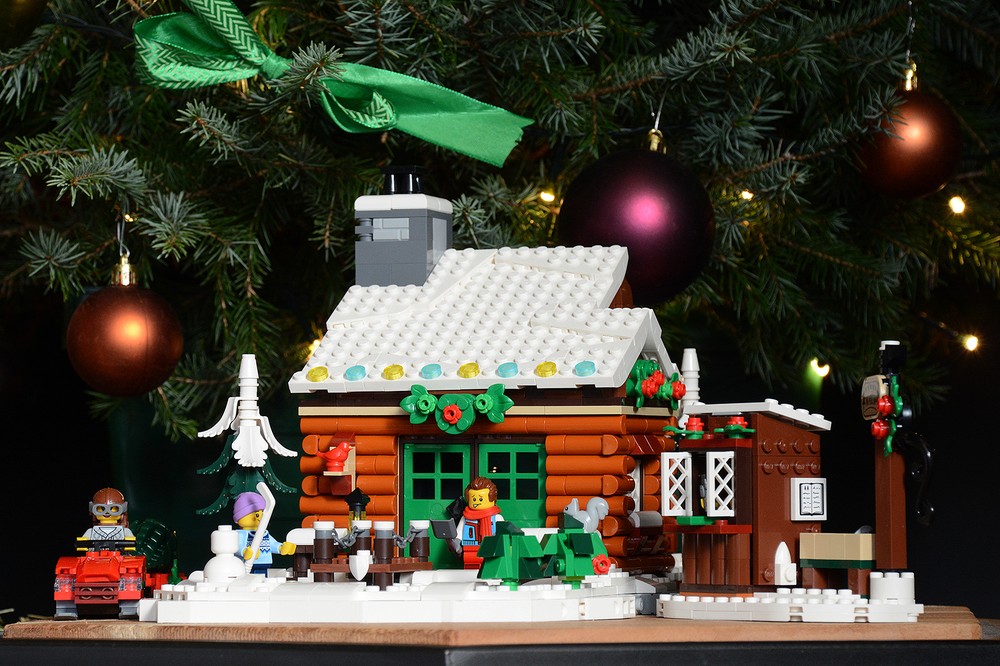 Lego Ice Skate Cabin // Alternate build of 10325 Alpine Lodge