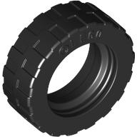 Lego Tyre 17.5 x 6 with Shallow Staggered Treads and Middle Band