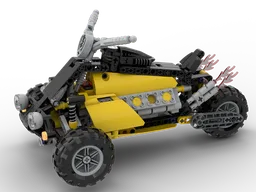 Three wheels v10 engine