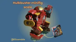 Hulkbuster in Minifig Scale