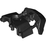 Large Figure Limb / Torso Cover, Armor (Toa Okoto) / Black