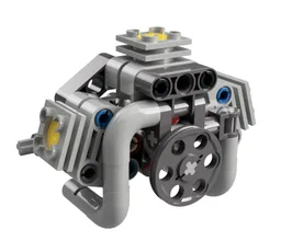 3-Cylinder Anzani Engine