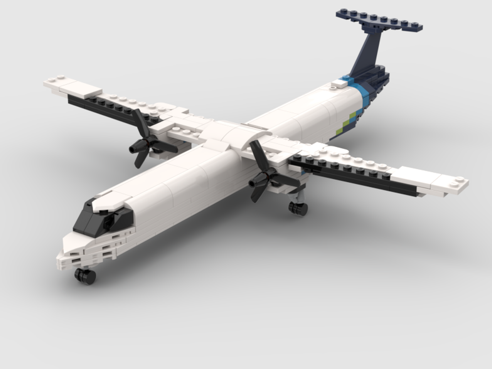 Lego Alaska Horizon De Havilland Canada Dash 8(Q400)