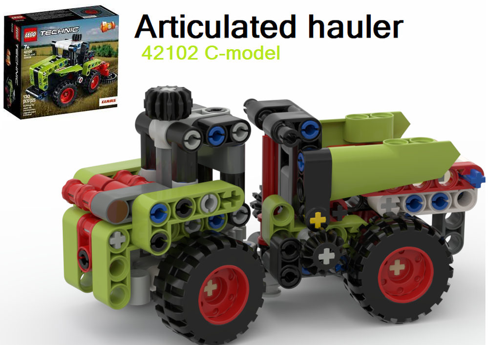 Lego 42102 Articulated Hauler