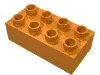 Duplo Brick 2 x 4 / Orange